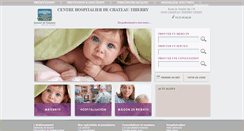 Desktop Screenshot of ch-chateau-thierry.fr